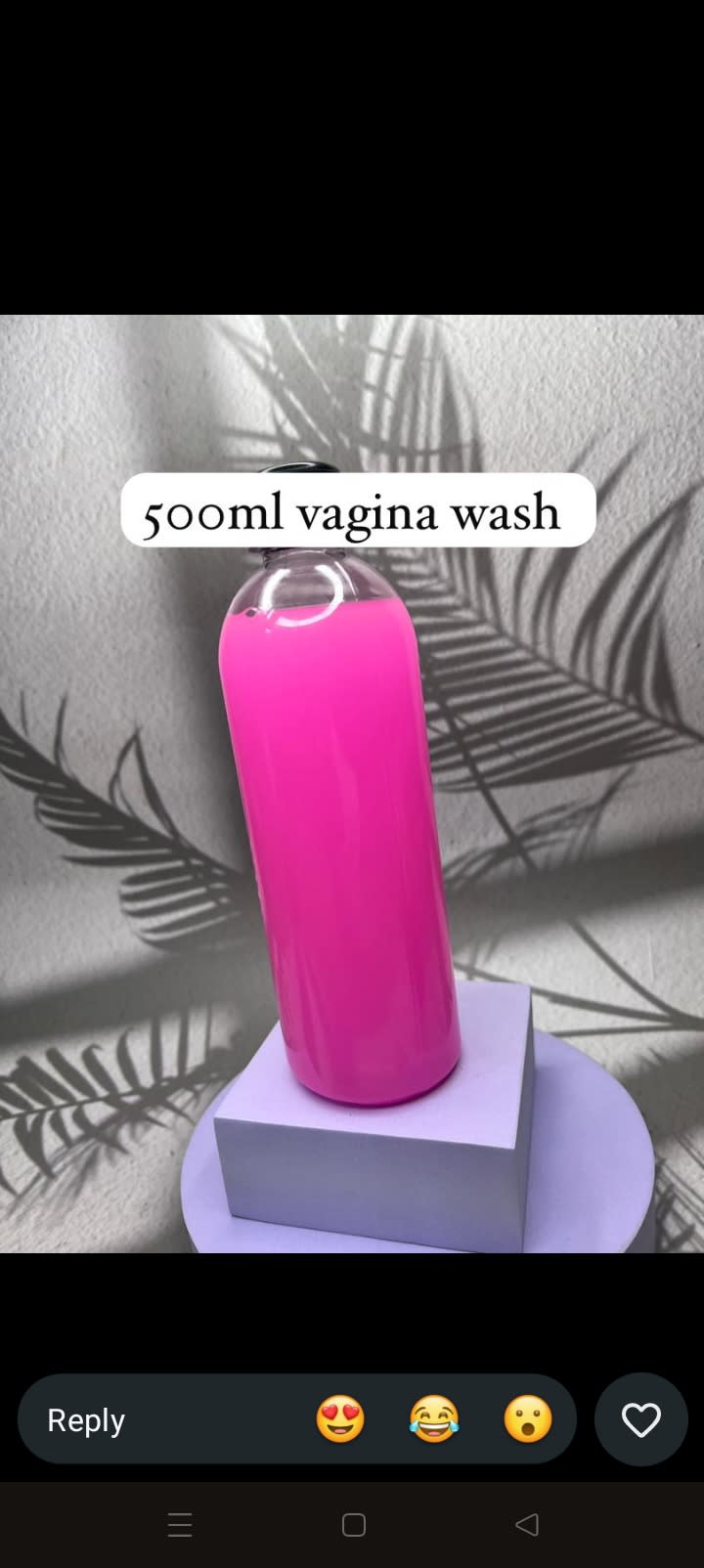 Feminine wash 
