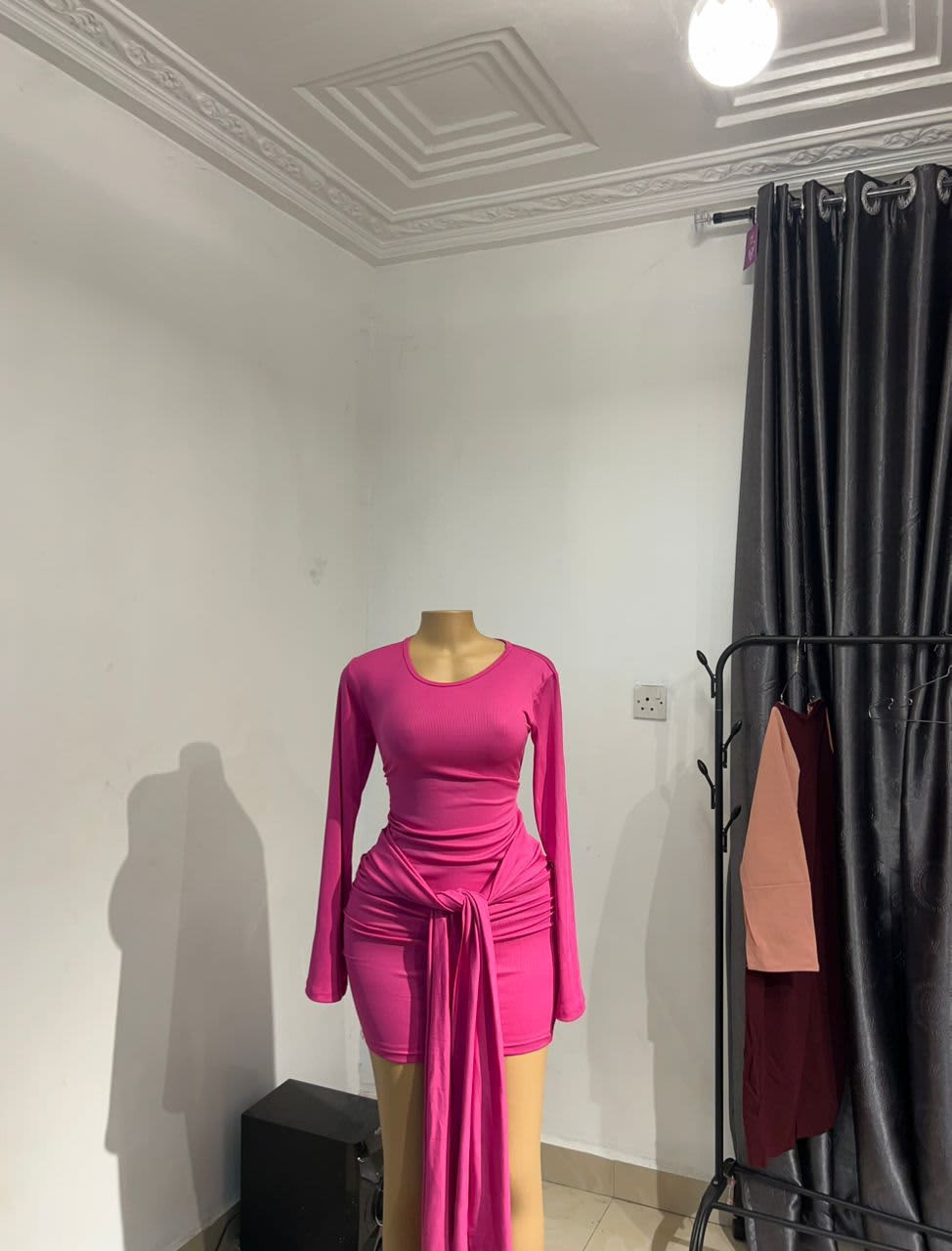 Pink gown
