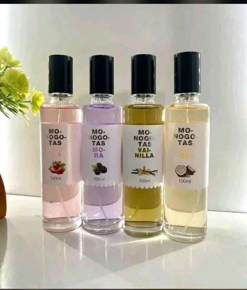 MONOGOTAS Fragrance Mist Collection (Fresa, Mora, Vainilla, Coco)