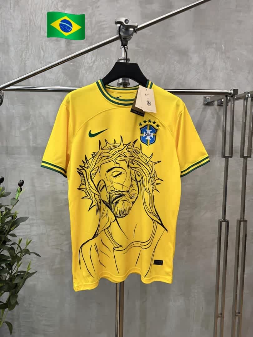 Brazil retro jersey