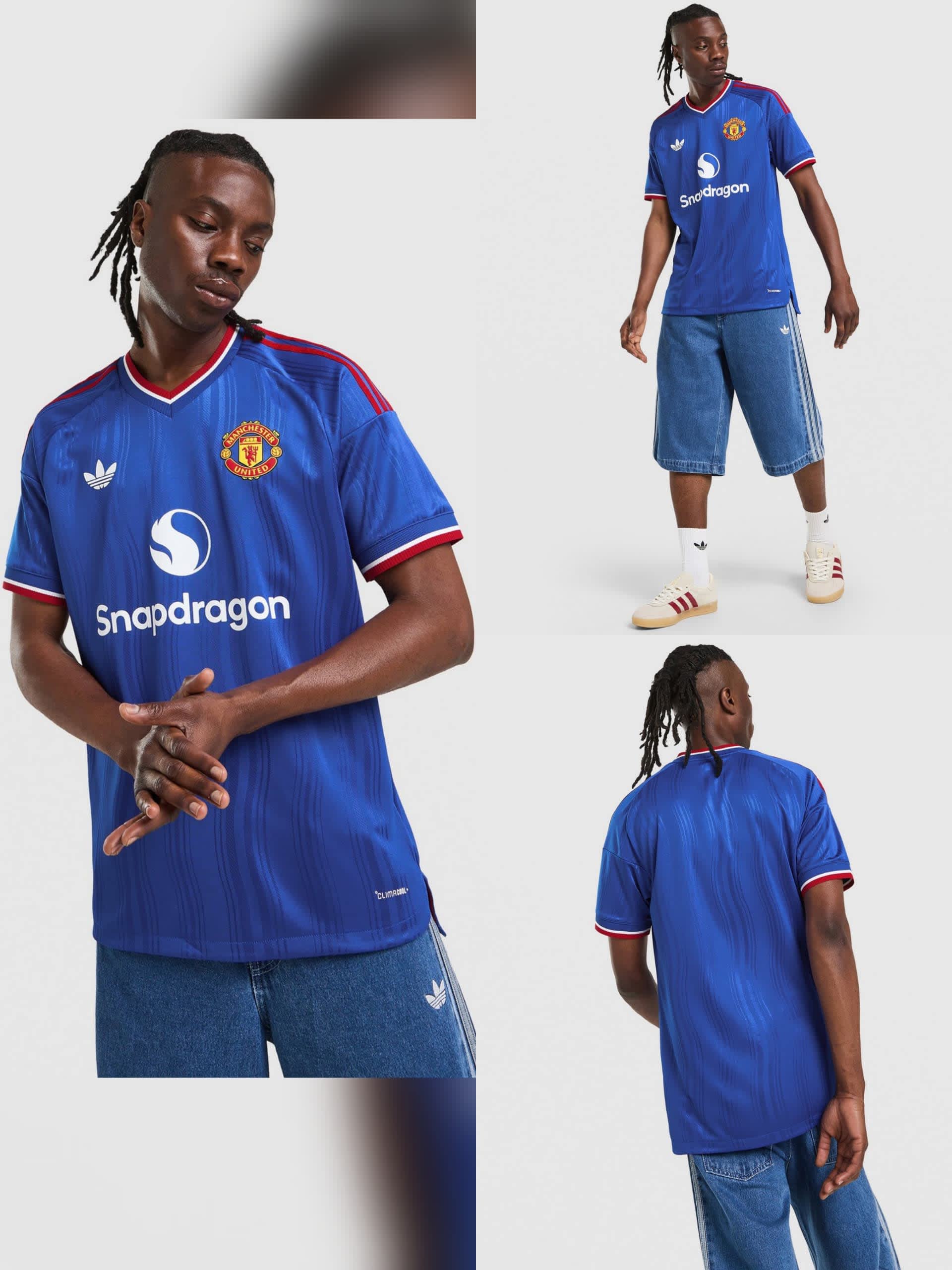 JERSEY: MANCHESTER UNITED AWAY.