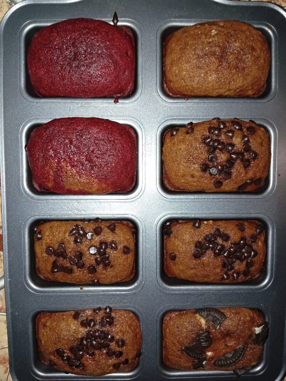 Mini banana bread 