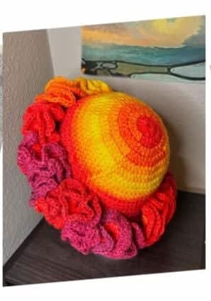 Ruffle Hat