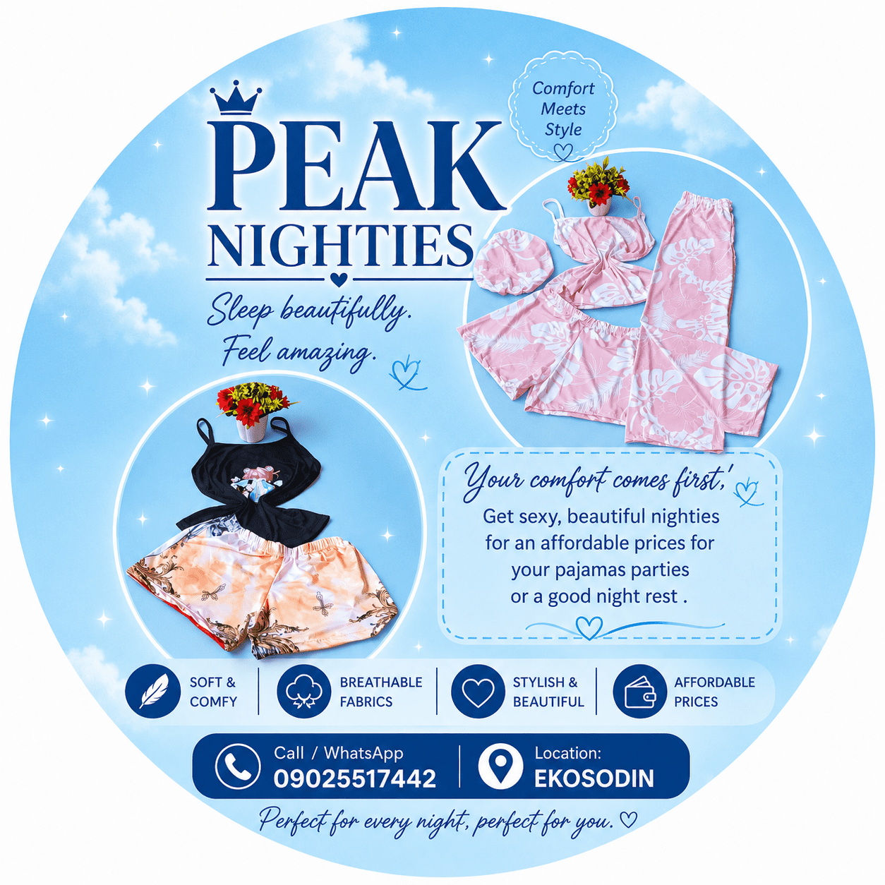 Peak nighties 