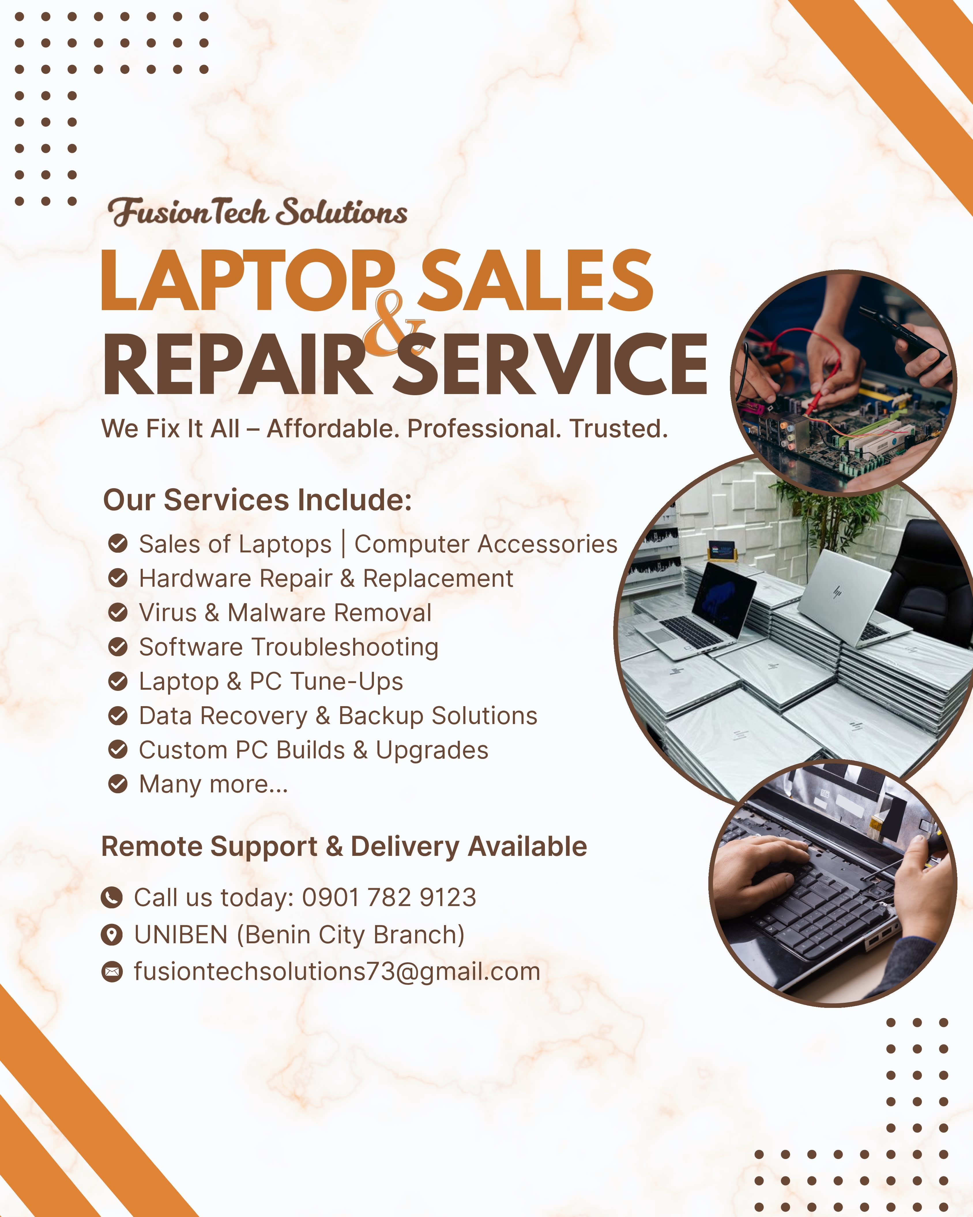 Odelingo Communications - Sales of Laptops & it's Accessories