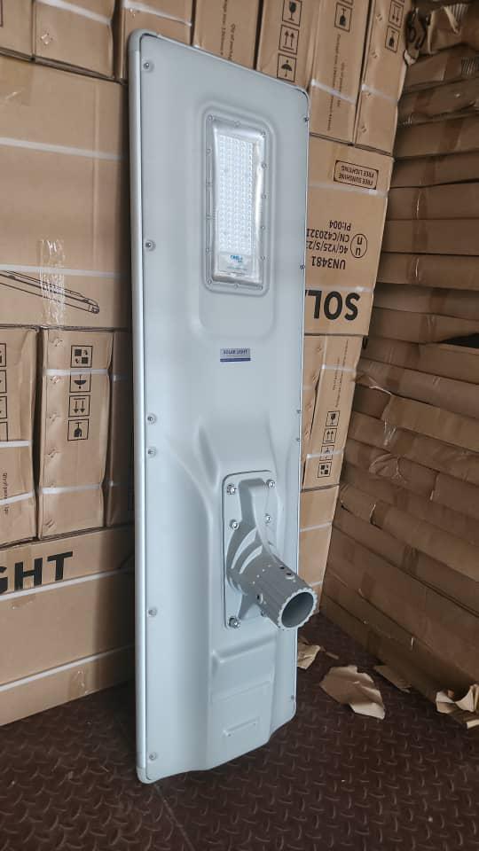 100w All in one solar street light BLUE CARBON 