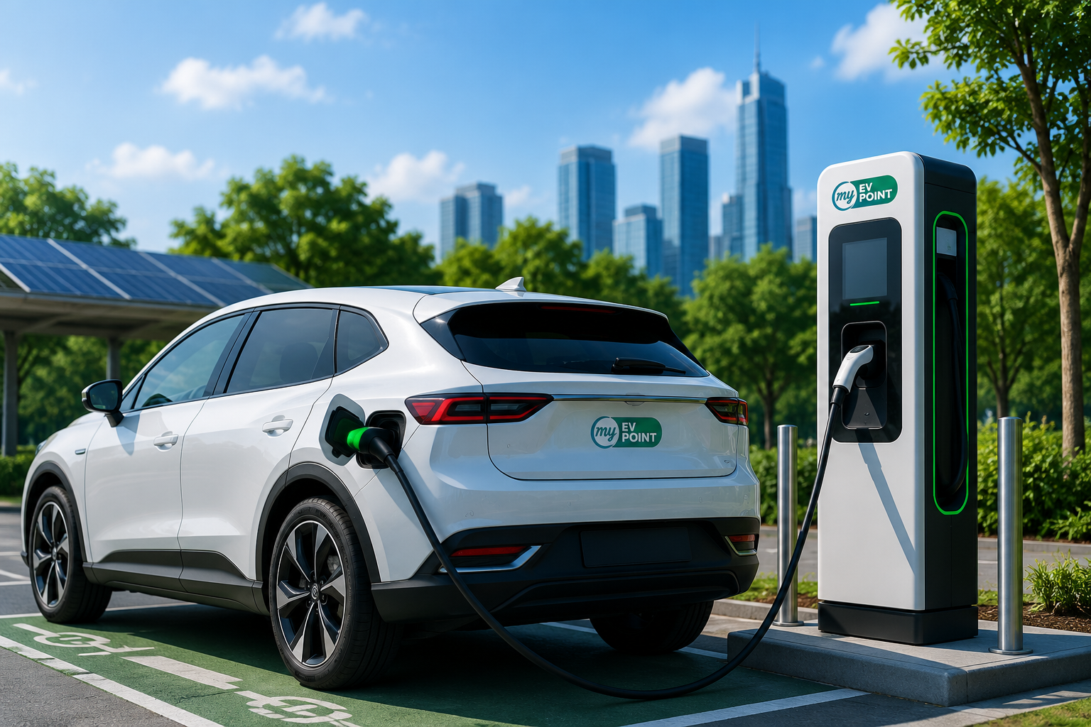 EV charging station in India