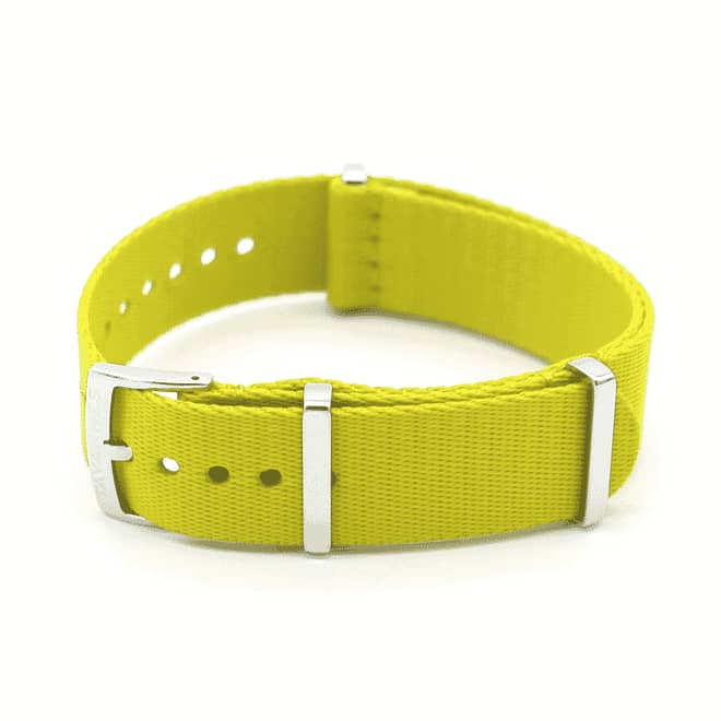 Nylon braided yellow 1 Bracelet NATO 21-ST NY