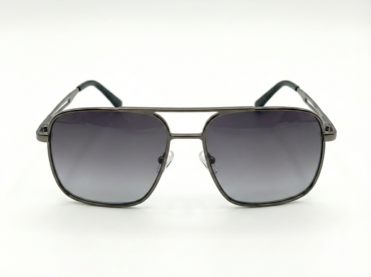 Rafa - Square Metal Male Eyewear | Optic Monkey