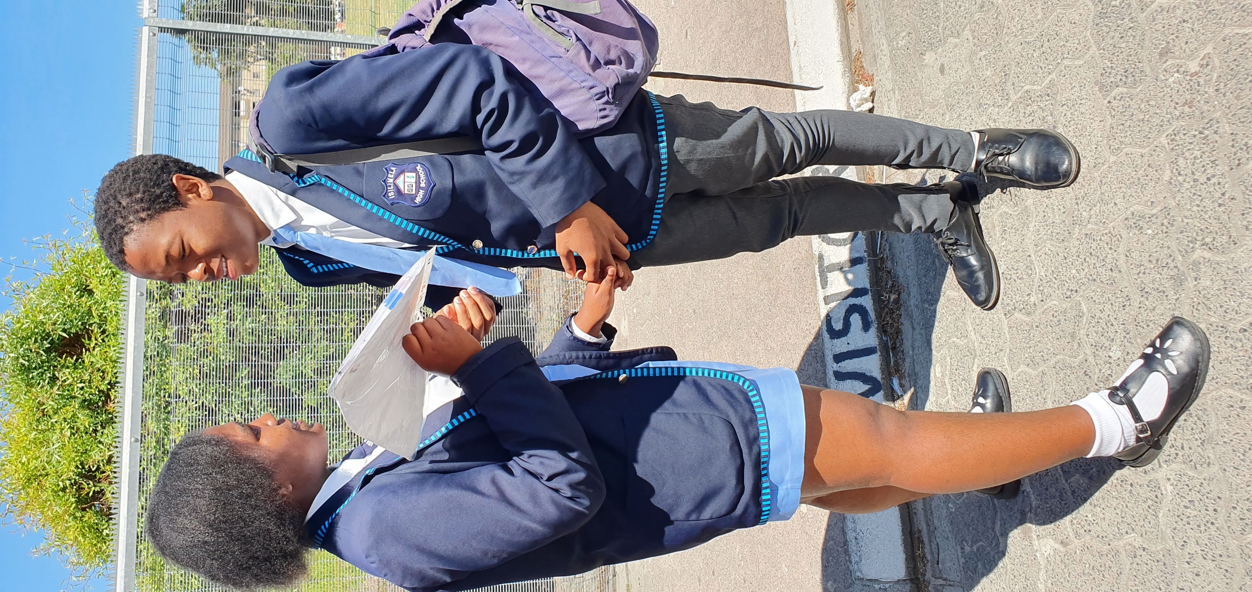 Last day wearing uniform