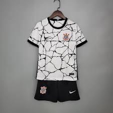 Conjunto infantil Corinthians branco e preto, foto 1
