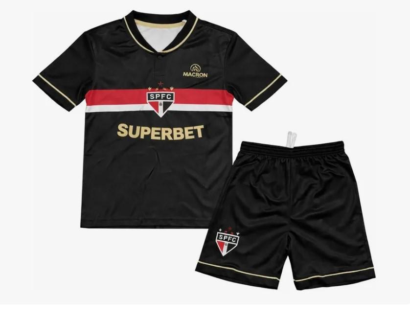 Conjunto infantil São Paulo preto, foto 1