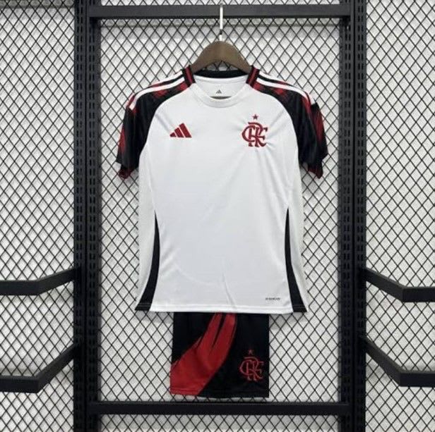 Conjunto infantil Flamengo branco e preto, foto 1