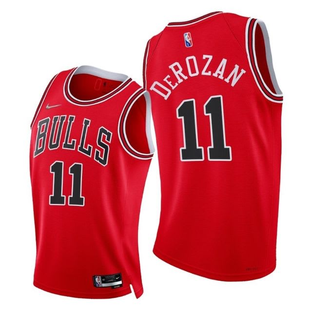 Regata Chicago Bulls vermelha DeRozan 11, foto 1