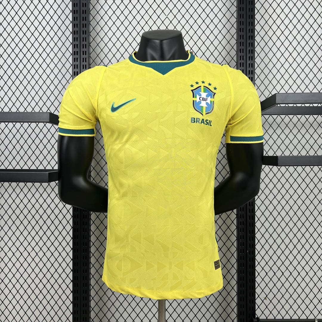 Camisa Brasil amarela versão jogador, foto 1