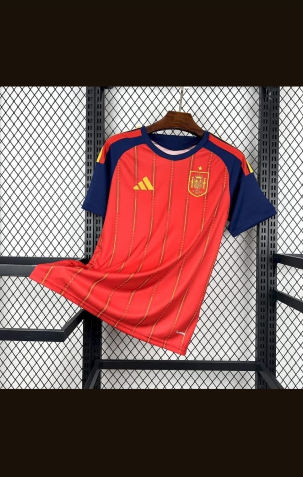 Camisa Espanha vermelha e azul-marinho, foto 1