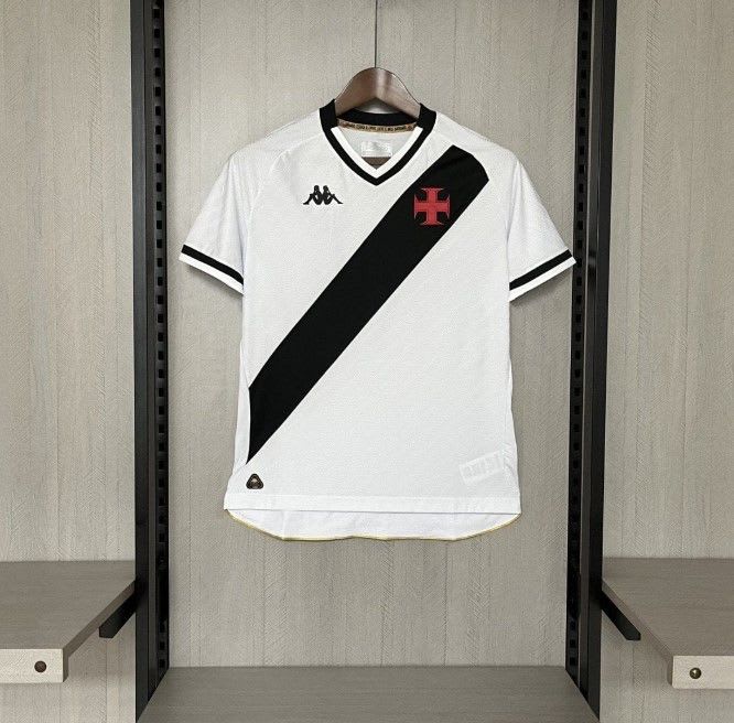 Camisa Vasco branca com faixa preta, foto 1