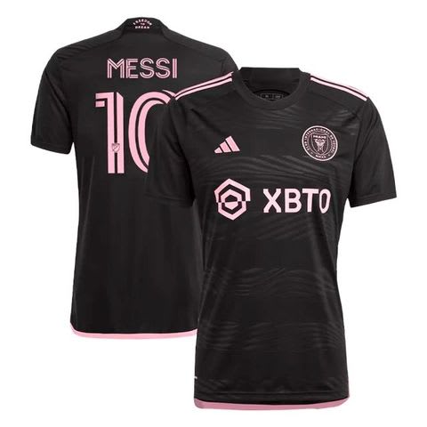 Camisa Inter Miami preta Messi 10, foto 1