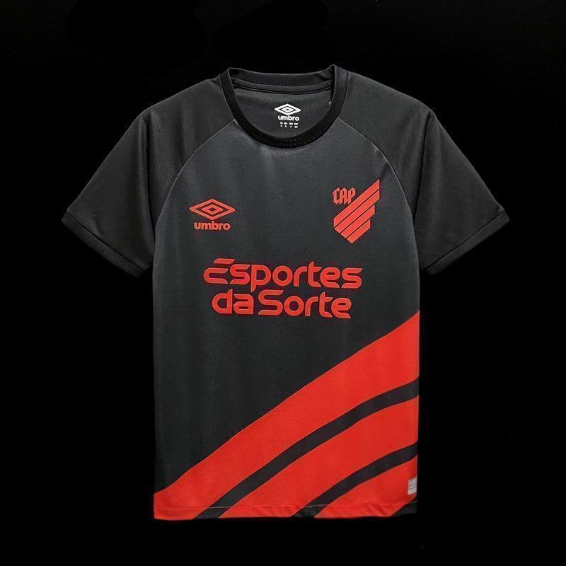 Camisa Athletico Paranaense preta e vermelha, foto 1