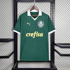 Camisa Palmeiras verde com gola branca, foto 1