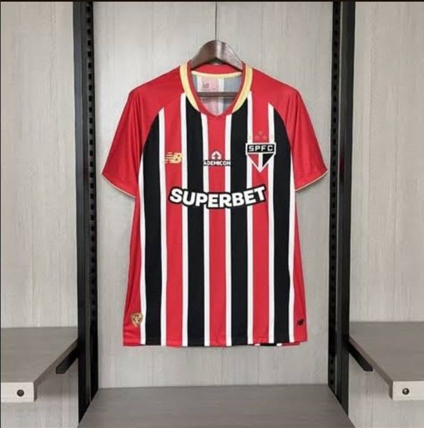 Camisa São Paulo listrada tricolor, foto 1