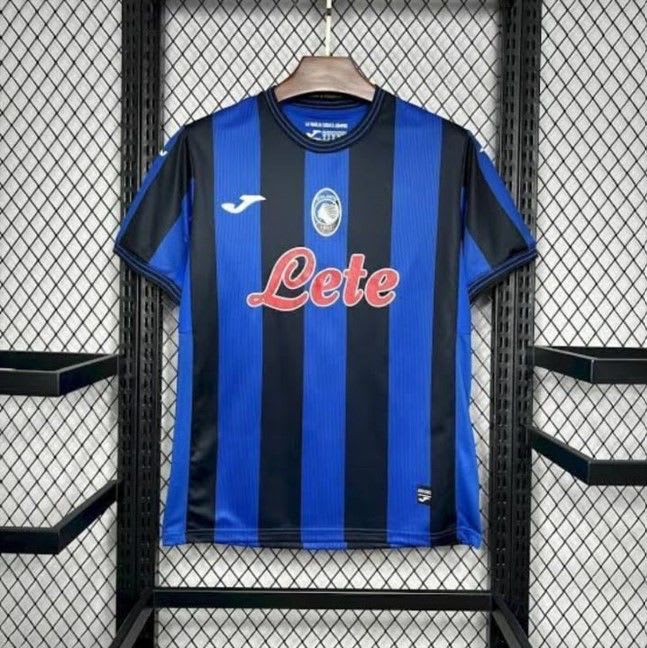 Camisa Atalanta listrada azul e preta, foto 1
