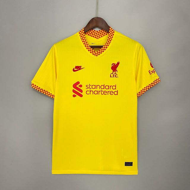 Camisa Liverpool amarela, foto 1