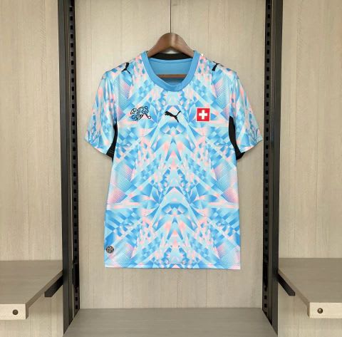 Camisa Suíça azul-clara estampada, foto 1