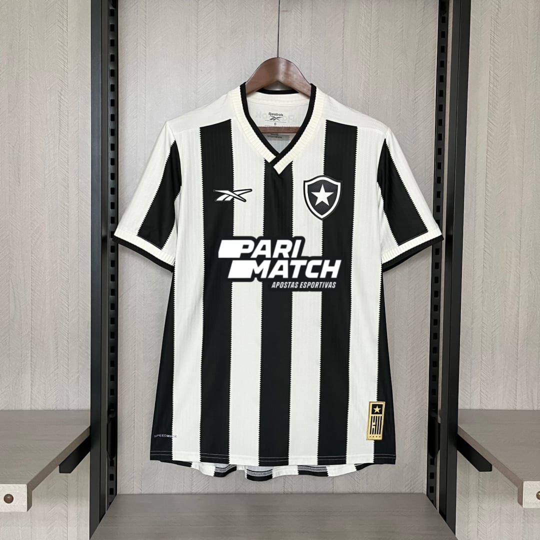 Camisa Botafogo listrada preta e branca, foto 1