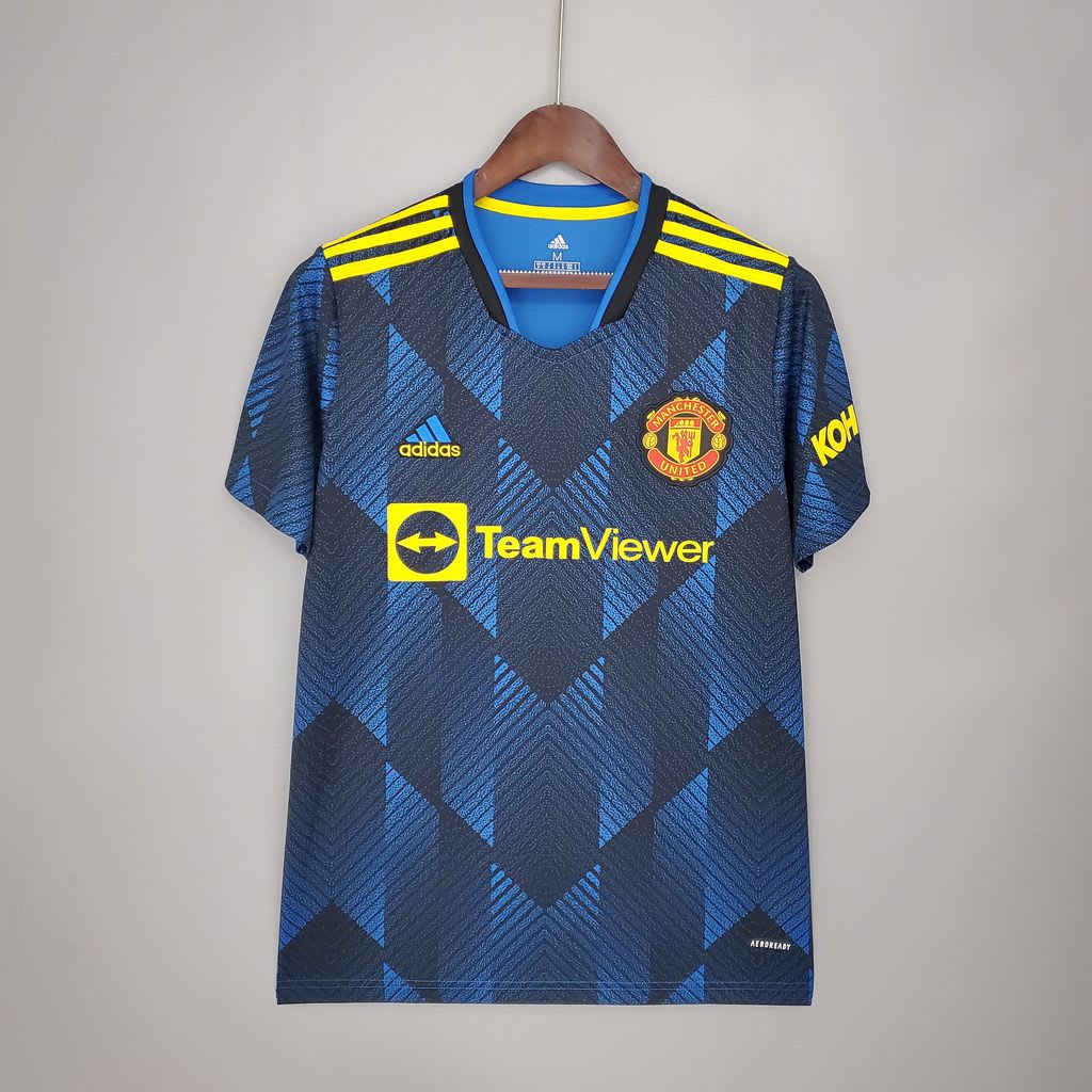 Camisa Manchester United azul estampada, foto 1