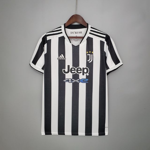 Camisa Juventus listrada preta e branca, foto 1