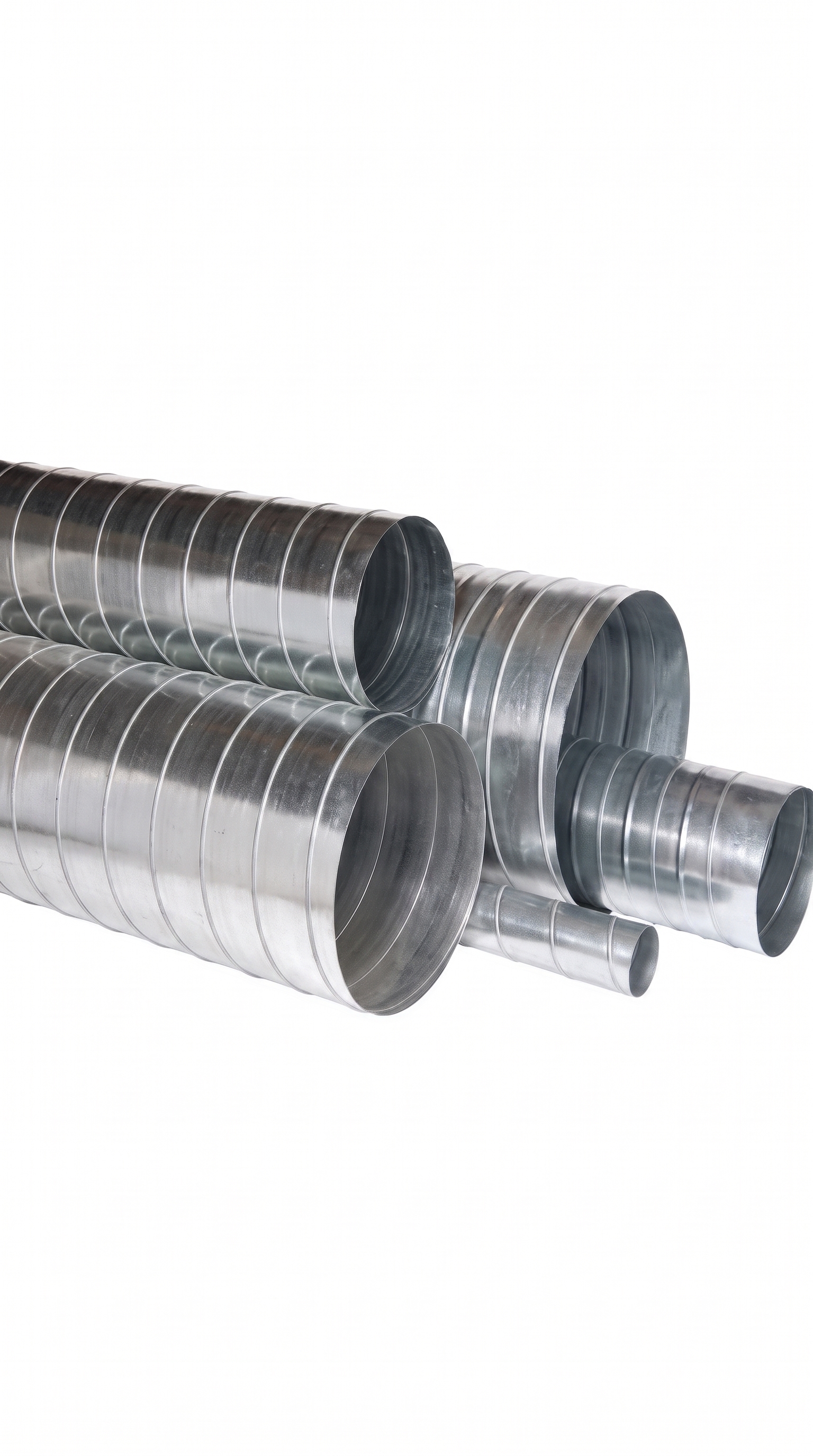 TUBE SPIRAL GALVANISE