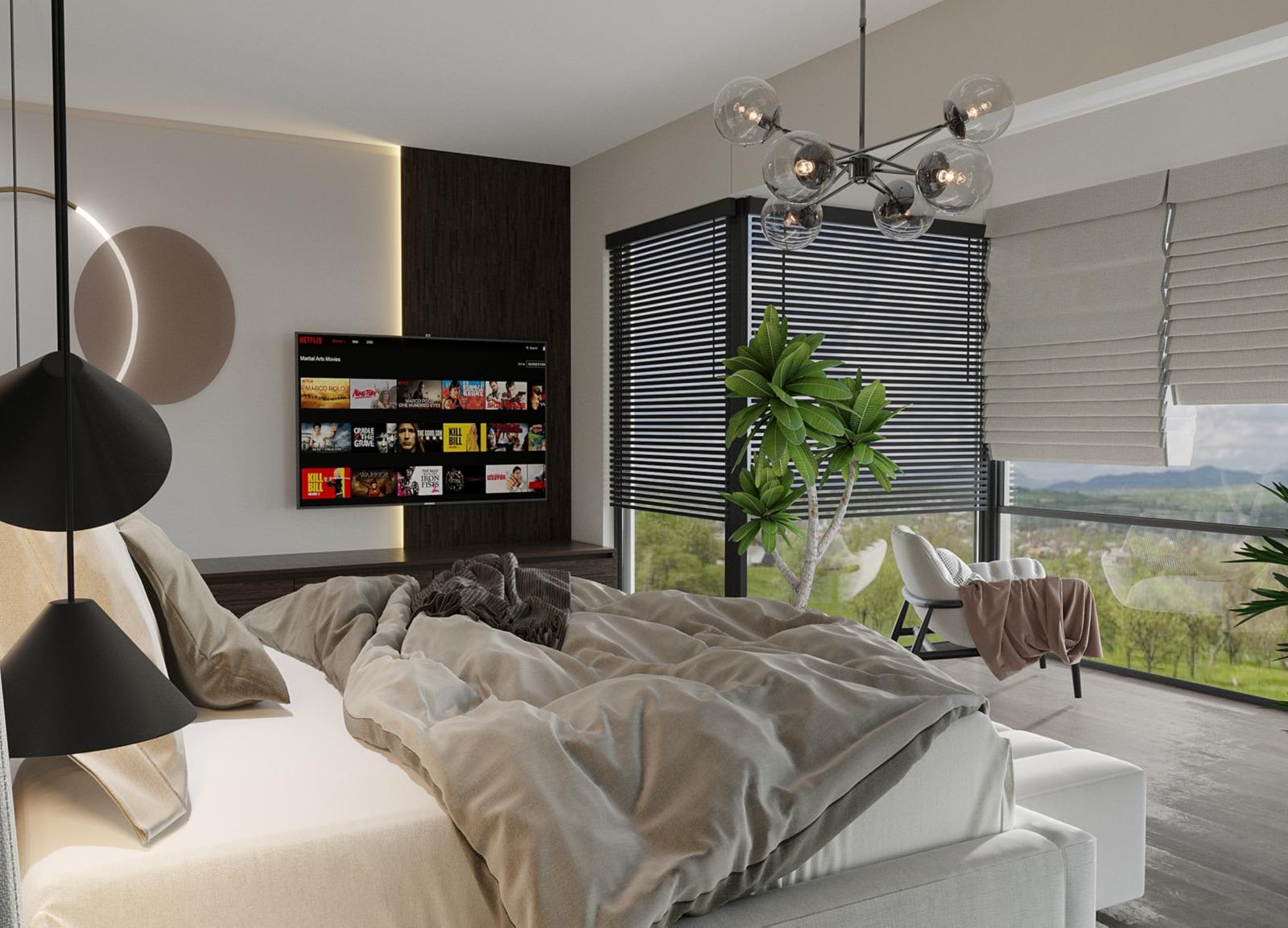 Ev yenileme — yatak odası tasarımı