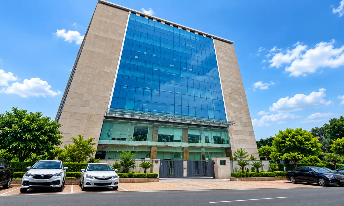 Pre-Leased Industrial Building for Sale in Hosiery Complex, Noida