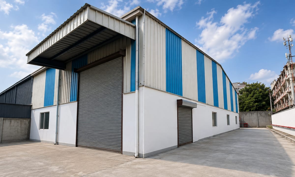 5,500 Sq. Ft. Industrial Shed for Lease in Sector 63, Noida