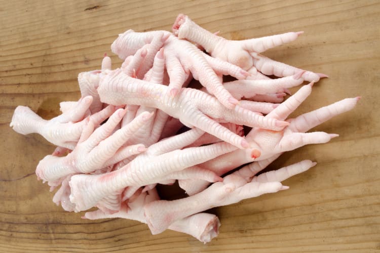 Chicken feet