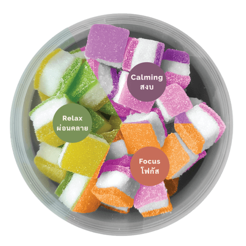 Chopaka Terpene Gummy ขนมเยลลี่เทอร์ปีน ตรา ช่อผกา
