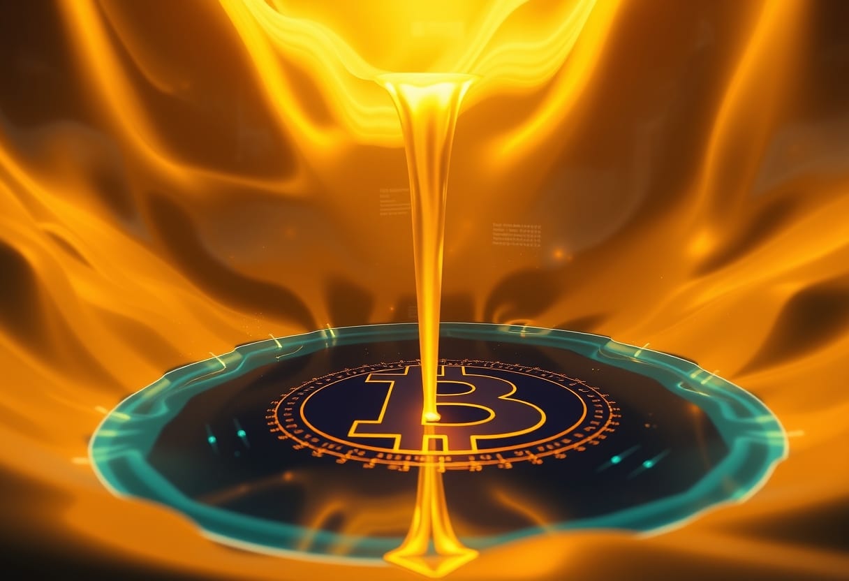 Capital rotation into BTC typically follows gold breakouts as investors seek higher beta returns.