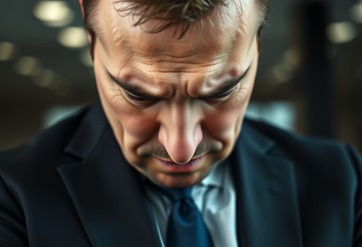 Institutional desks face internal pressure as BTC positions fall deep into the red.