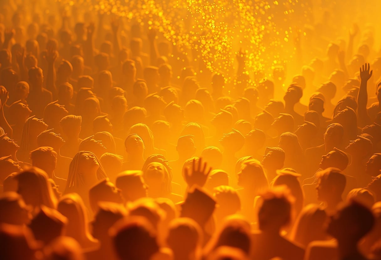 The mass singalong strategy aims to lower psychological barriers for new Ethereum market entrants.