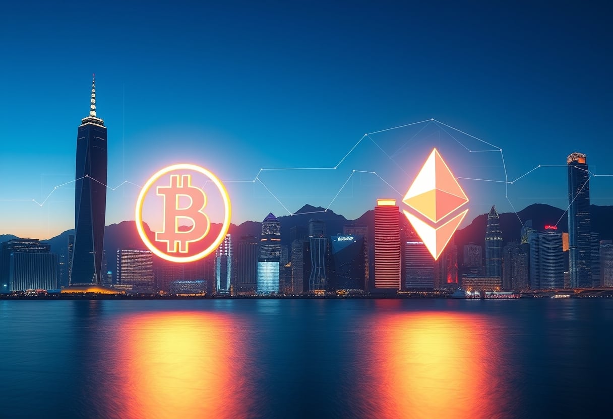 Hong Kong’s new rules integrate Bitcoin and Ethereum into a regulated financial framework.