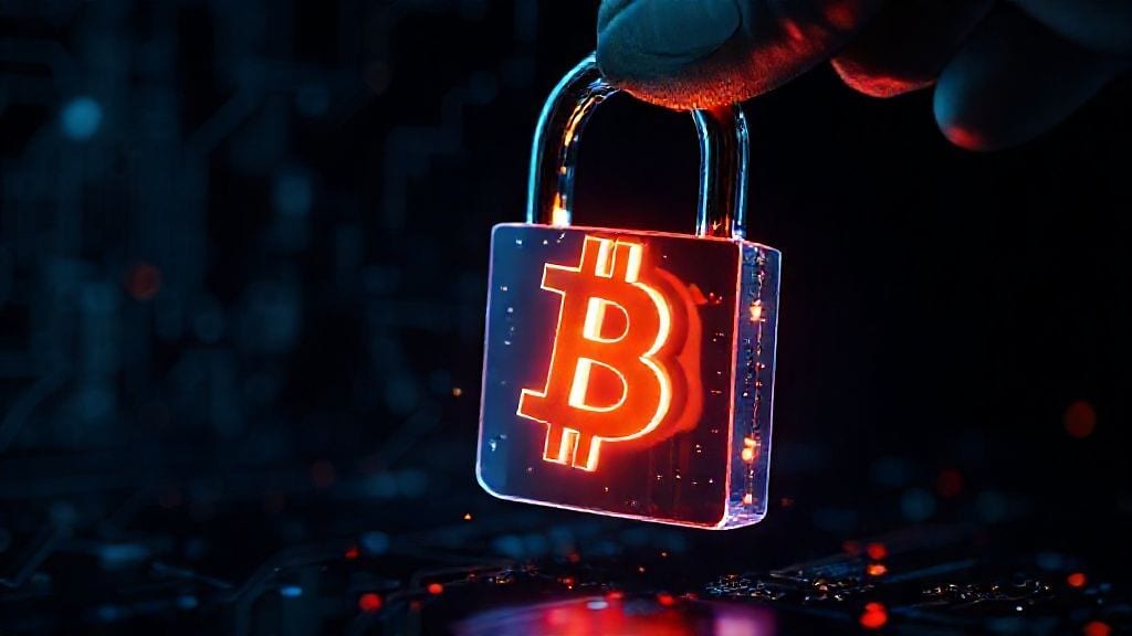 Breaking open a digital vault, symbolizing a security breach.