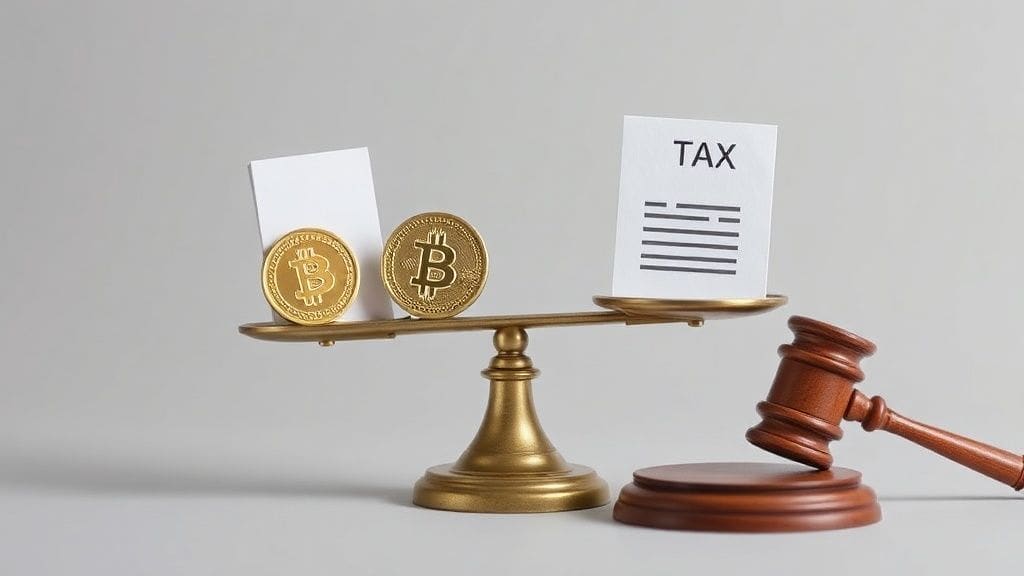 Representing the proposed balance in stablecoin tax regulations.