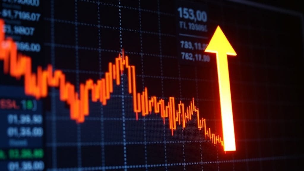 Illustrating the RSI indicator signaling a completed price correction.