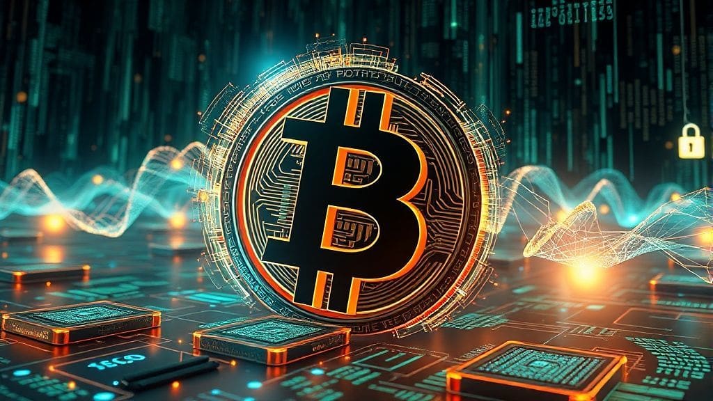 Depicting the ongoing evolution of the Bitcoin network's security architecture.