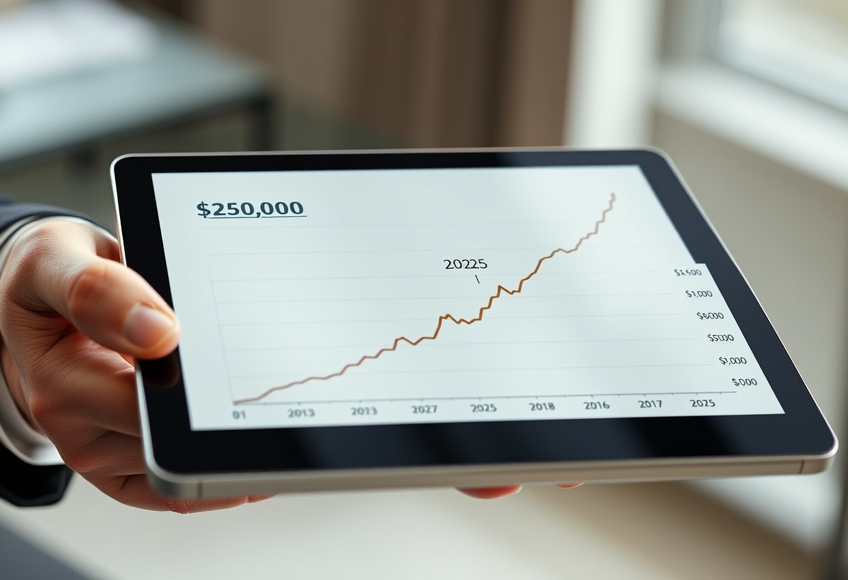 Analyzing Bitcoin's projected trajectory towards $250K by 2026.