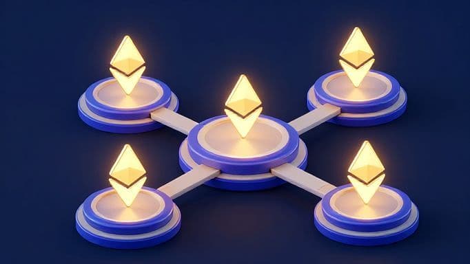 Visualizing the active transfer of substantial Ethereum holdings between major wallets.