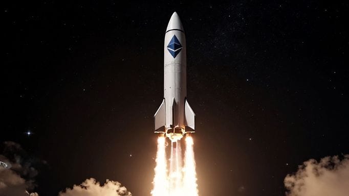 Launching towards new highs as Ethereum accumulation fuels a potential rally.
