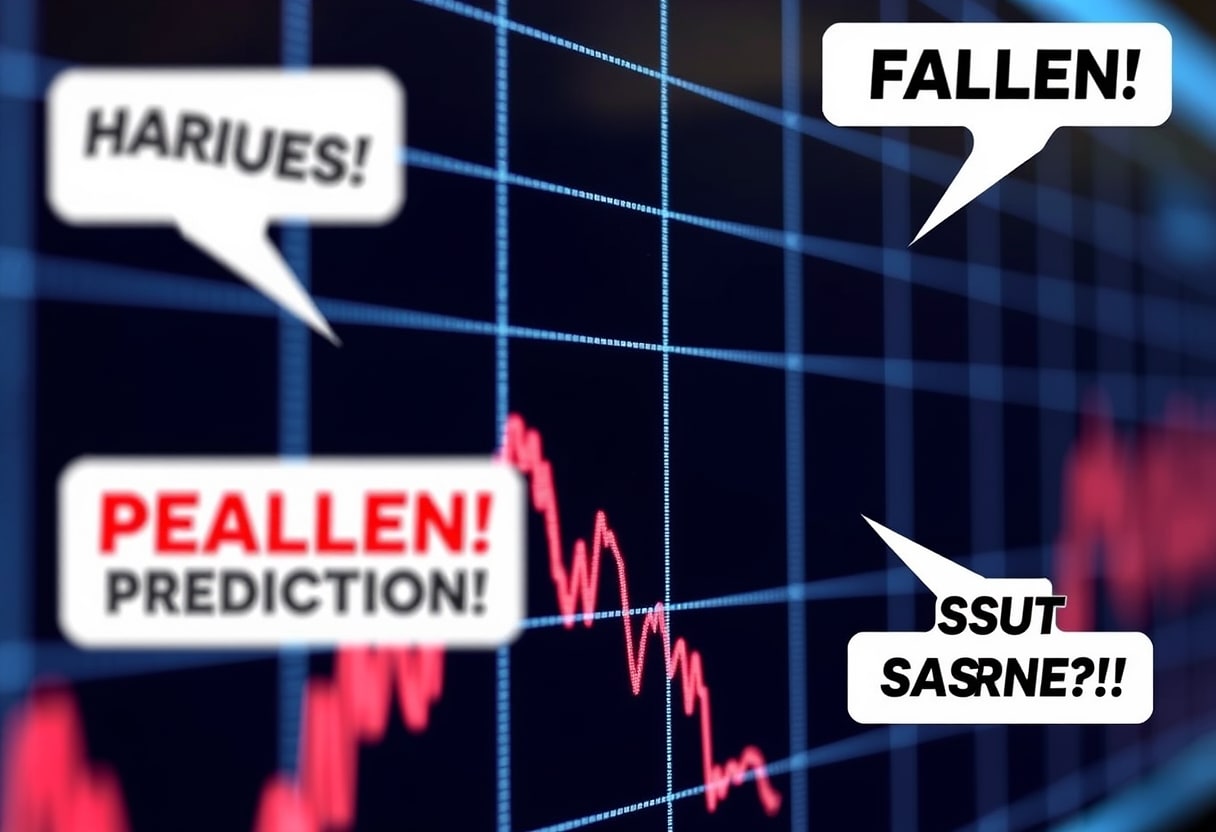 Highlighting the specific failed price prediction and its accusations.