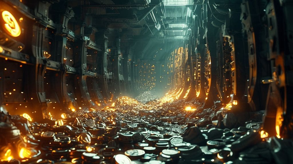 Securing vast quantities of Ether in digital vaults.